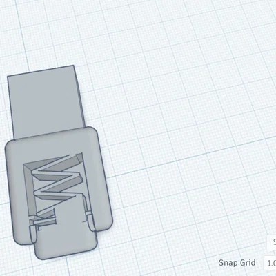 Mô hình Person Clicker - Đồ chơi nhấn nhả xả stress in 3D