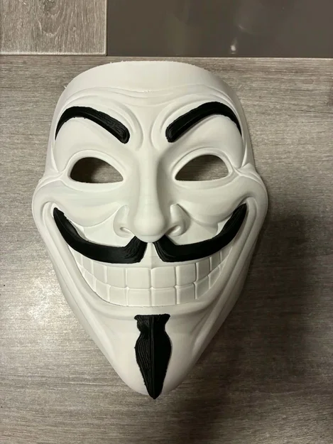 Mặt nạ Trollface Vendetta (Guy Fawkes) - Image 2