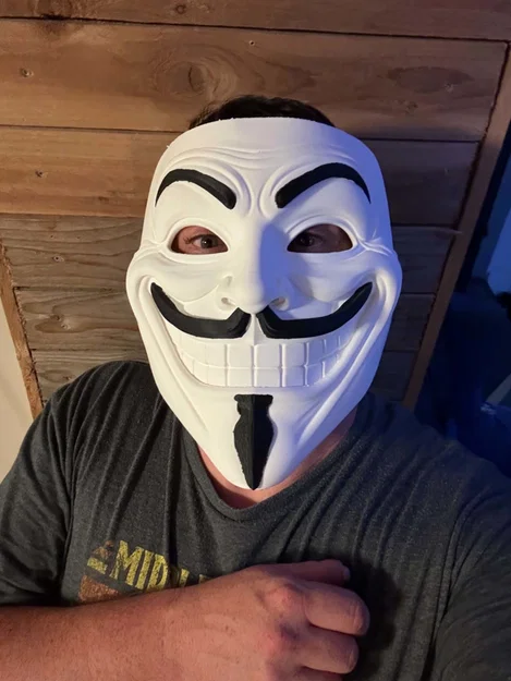 Mặt nạ Trollface Vendetta (Guy Fawkes) - Image 9