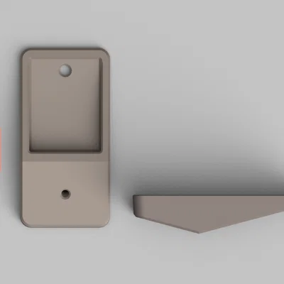 Ngàm Gắn Tường Cho Đèn LED Dây Góc Nghiêng 15 Độ (Wallmount Bracket)