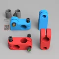 Đầu nối cơ cấu chấp hành 2 chiều cho ray tuyến tính Ø18mm - Thumbnail 2