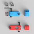 Đầu nối cơ cấu chấp hành 2 chiều cho ray tuyến tính Ø18mm - Thumbnail 3