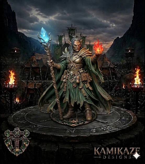Hobgoblin Warlock - Mô hình cho RPG - Image 1