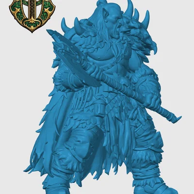 Mô hình Hobgoblin Barbarian