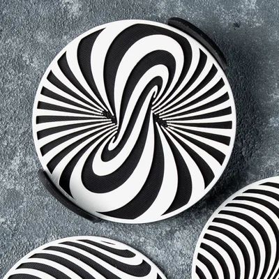 Bộ Lót Ly Ảo Ảnh Thị Giác (Optical Illusion Coasters)