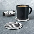 Bộ Lót Ly Ảo Ảnh Thị Giác (Optical Illusion Coasters) - Thumbnail 3