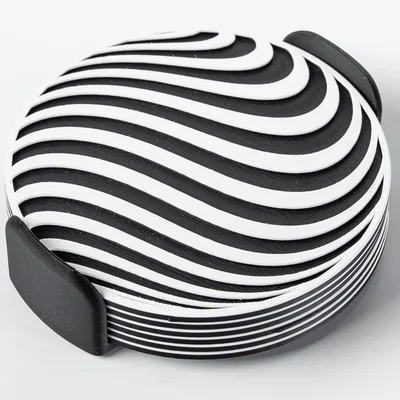 Bộ Lót Ly Ảo Ảnh Thị Giác (Optical Illusion Coasters)