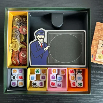 Bộ khay chứa (insert) cho board game Railway Porters