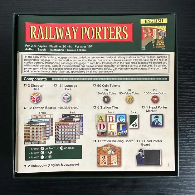Bộ khay chứa (insert) cho board game Railway Porters - Image 5