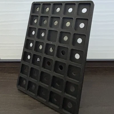 Khay trưng bày mẫu nhựa in 3D (Filament Sample Holder) tiện dụng