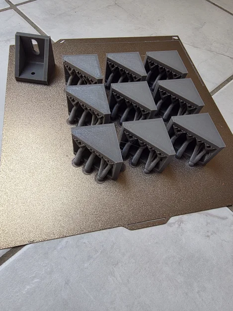 Ke góc 3D cho nhôm định hình 40x40 (Winkel 40x40) - Image 4