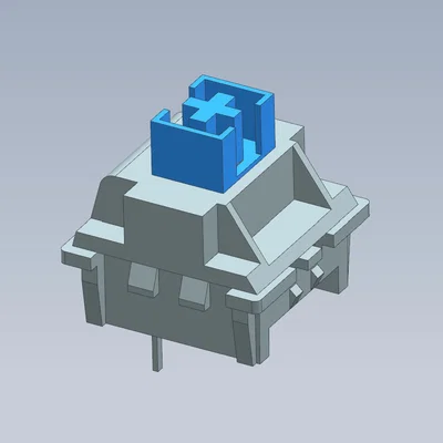 Mô hình Switch Bàn Phím Cơ 3D - Phụ kiện trang trí độc đáo