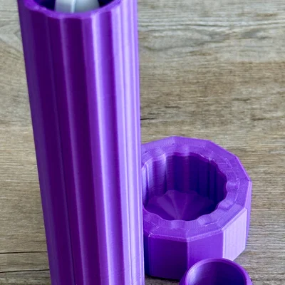Kệ đứng bảo vệ và ống đựng du lịch tháo rời cho bút Mounjaro KwikPen