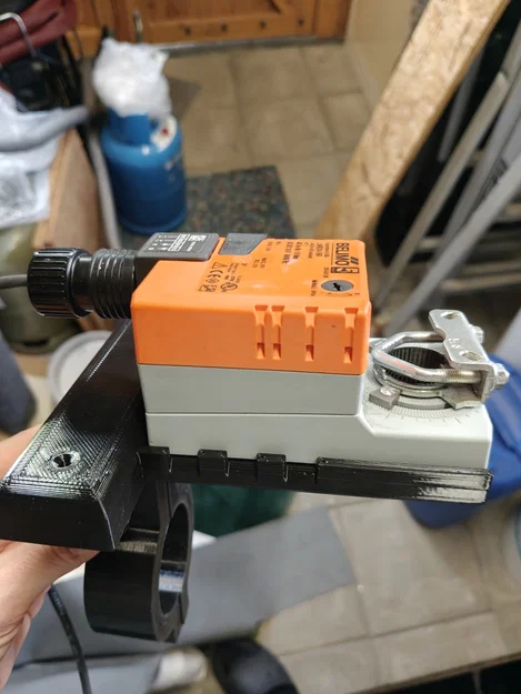 Giá đỡ Belimo LMB24-SR cho van bi PVC 50mm in 3D - Image 3