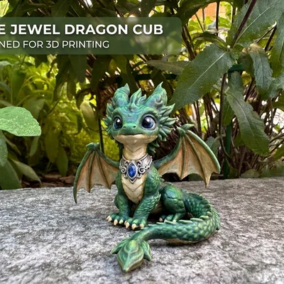 Mô hình rồng Crimson Jewel Dragon