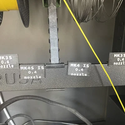 Bộ nhãn phân loại thông tin máy in 3D Prusa MK3/MK4
