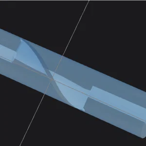 Khớp nối trục xoắn đàn hồi Parametric cho máy in 3D và CNC