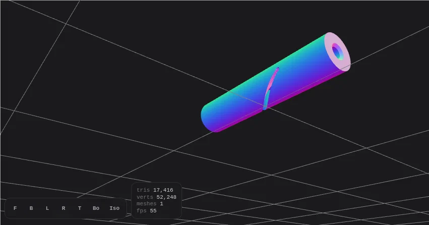 Khớp nối trục xoắn đàn hồi Parametric cho máy in 3D và CNC - Image 5