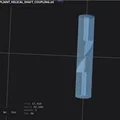 Khớp nối trục xoắn đàn hồi Parametric cho máy in 3D và CNC - Thumbnail 8