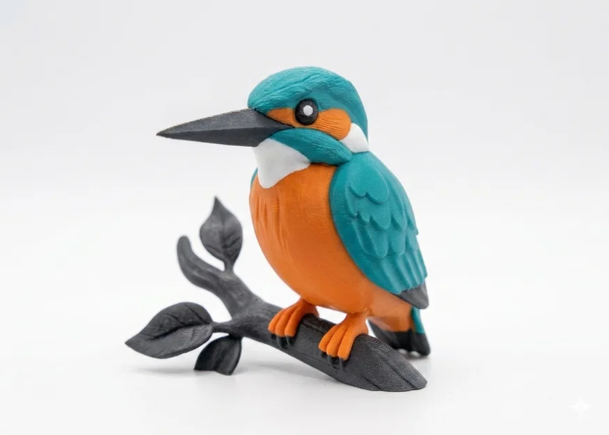 Mô hình chim bói cá (Kingfisher) đáng yêu - Image 1