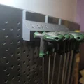 Giá đỡ lục giác chữ T gắn ngang cho bảng Pegboard Sy's - Thumbnail 2