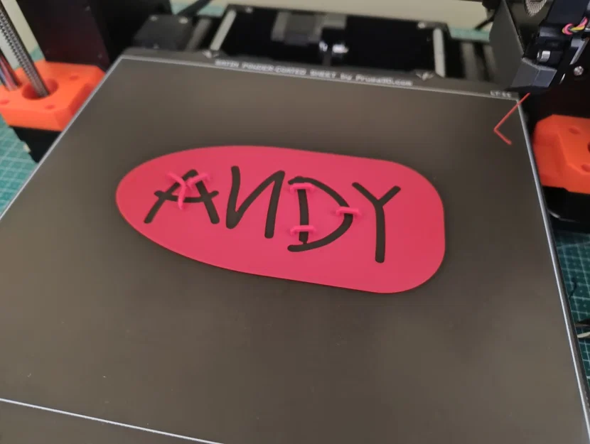 Stencil in tên Andy lên giày (kiểu Woody) - Image 2