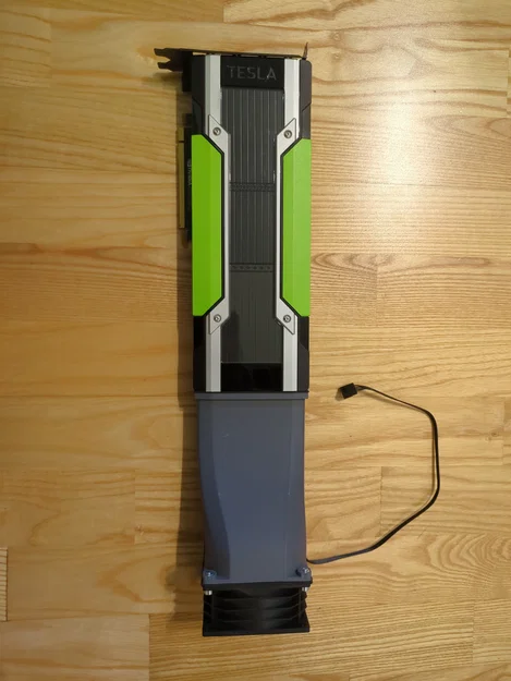 Ống dẫn gió quạt 80mm cho Nvidia Tesla P100/P40 - Image 1