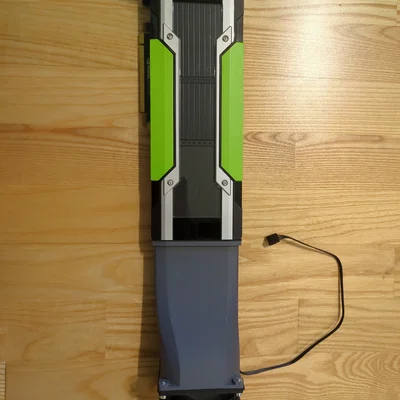 Ống dẫn gió quạt 80mm cho Nvidia Tesla P100/P40