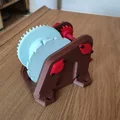 Tời kéo tay ngang cỡ nhỏ (bắt vít) với tỉ số truyền 3:1 - Thumbnail 5