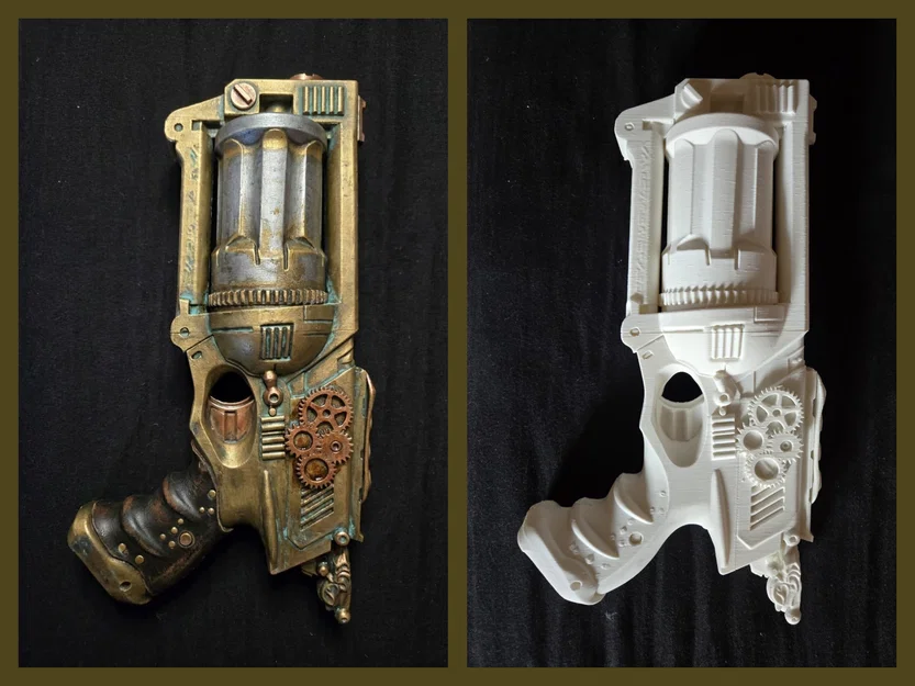 Mô hình súng Steampunk độc đáo cho cosplay và sự kiện - Image 1