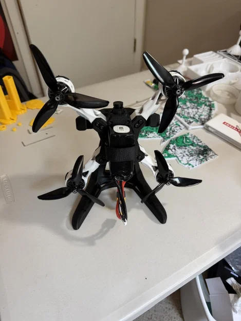 STRYFE - Drone 5 inch Tối ưu hóa Topology In 3D - Image 1
