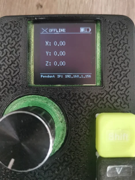 E3NC Pendant - Tay cầm điều khiển không dây cho máy CNC Klipper - Image 2