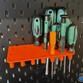 Giá treo tua vít cho bảng IKEA SKÅDIS - Thumbnail 1