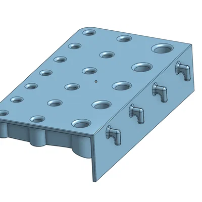 Giá treo tua vít cho bảng IKEA SKÅDIS