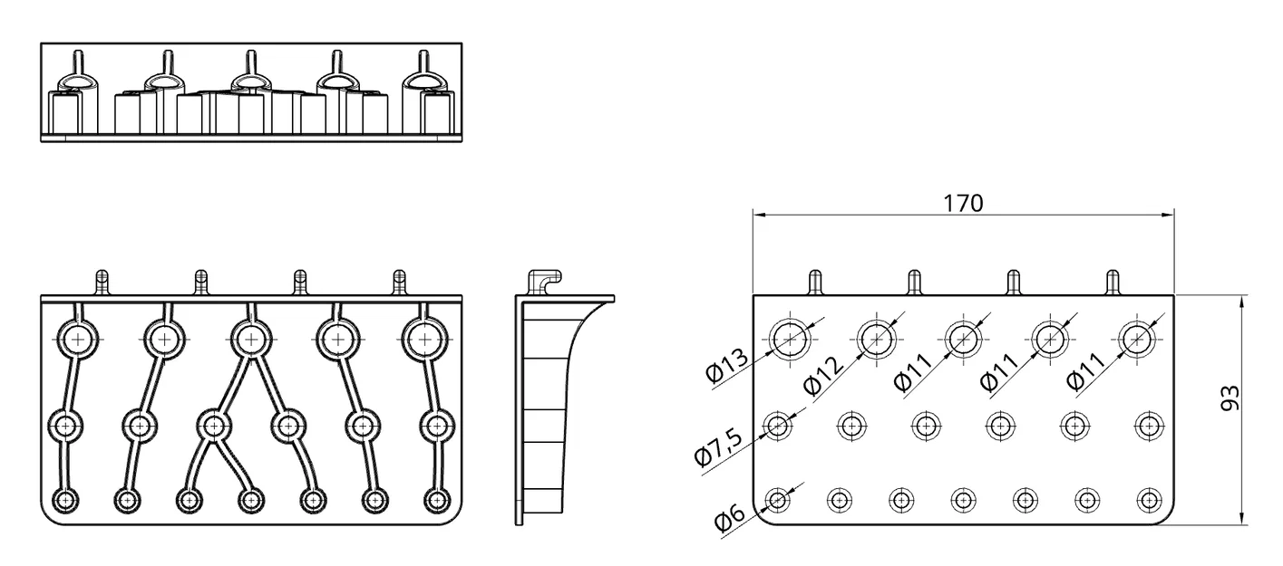 Giá treo tua vít cho bảng IKEA SKÅDIS - Image 6