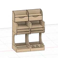 Kệ để đồ đa năng ORGANIZZATORE GT596 - Giải pháp sắp xếp bàn làm việc - Thumbnail 1