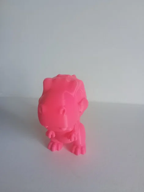 Mô hình khủng long T-Rex Chibi đáng yêu cho máy in 3D - Image 1