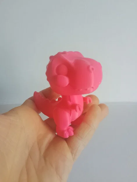 Mô hình khủng long T-Rex Chibi đáng yêu cho máy in 3D - Image 4