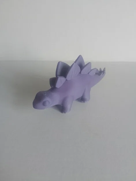 Mô hình khủng long Stegosaurus chibi dễ thương trang trí bàn học - Image 1