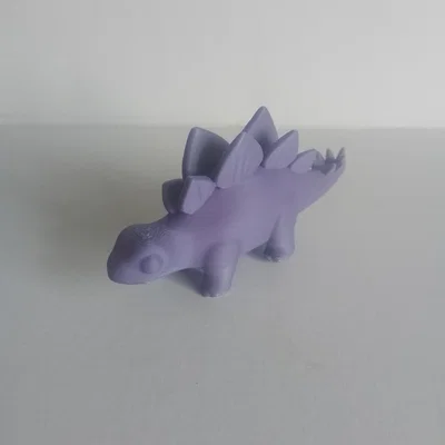 Mô hình khủng long Stegosaurus chibi dễ thương trang trí bàn học