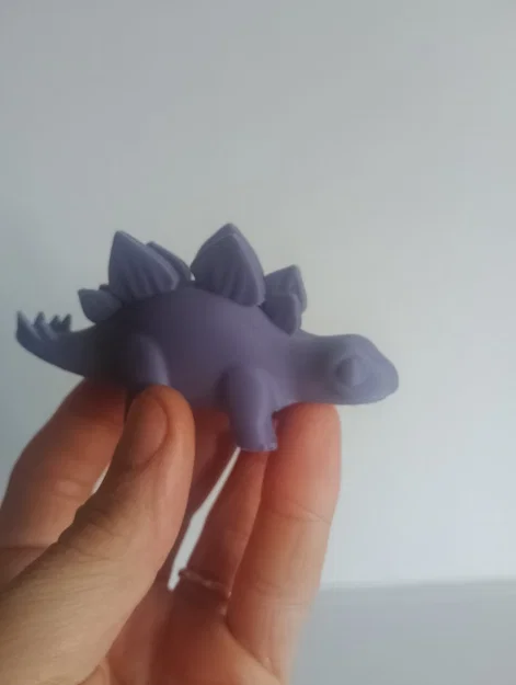 Mô hình khủng long Stegosaurus chibi dễ thương trang trí bàn học - Image 3