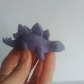 Mô hình khủng long Stegosaurus chibi dễ thương trang trí bàn học - Thumbnail 3