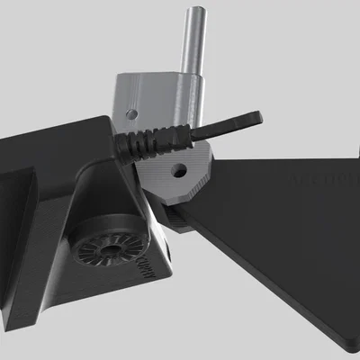 Mô hình 3D Scan Accuphy PingLive Mini dùng thiết kế ngàm gắn