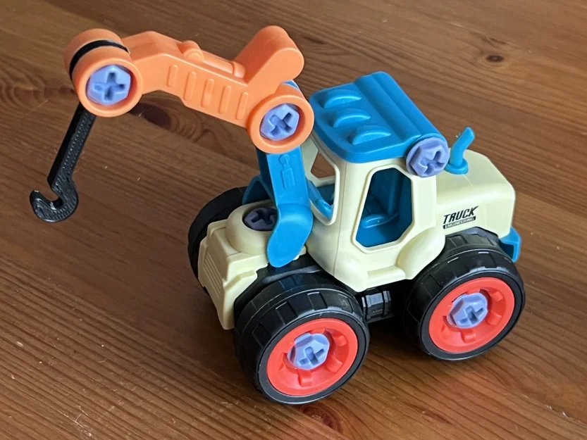 Móc Cẩu 3D Cho Đồ Chơi Lắp Ráp - Hook Attachment For Take-Apart-Toy - Image 1