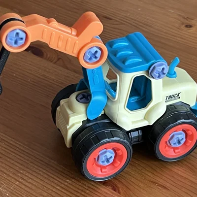 Móc Cẩu 3D Cho Đồ Chơi Lắp Ráp - Hook Attachment For Take-Apart-Toy