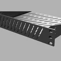 Kệ rack 10-inch cho Homelab với thiết kế mặt trước kín - Thumbnail 1