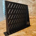 Kệ rack 10-inch cho Homelab với thiết kế mặt trước kín - Thumbnail 2