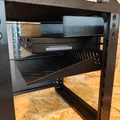Kệ rack 10-inch cho Homelab với thiết kế mặt trước kín - Thumbnail 5