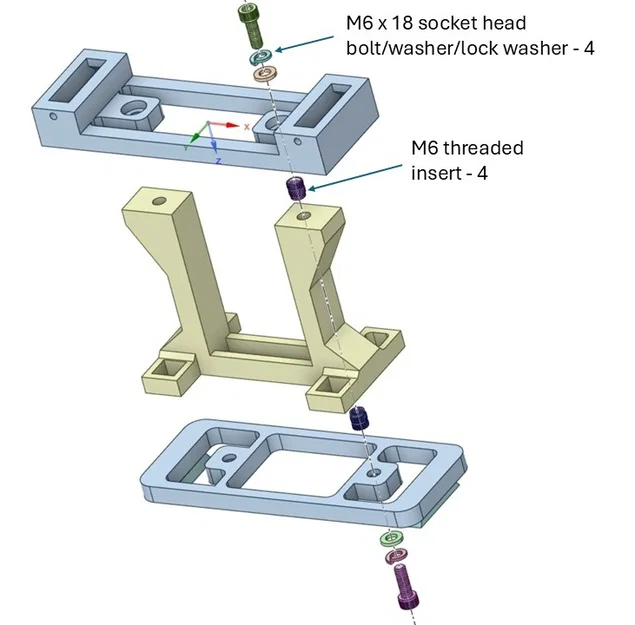 Bộ đế nâng Telrad Riser - Image 2