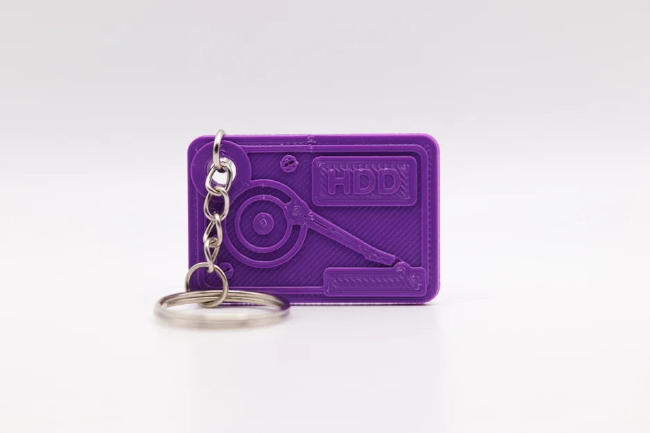 Móc khóa hình ổ cứng HDD siêu nhỏ - Image 1